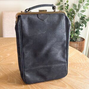 Laflore Paris Bobobark (Vegan) Black Premium Cork Backpack Laptop Cross Bag